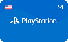 PlayStation Gift Card 4 USD USA | Saldo al instante - Level Digital
