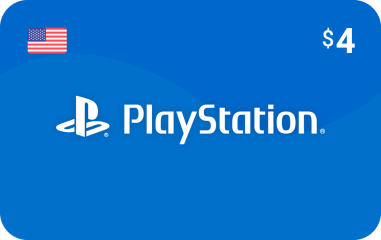 PlayStation Gift Card 4 USD USA | Saldo al instante - Level Digital