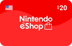 Tarjeta Nintendo 20 USD USA | Recarga digital - Level Digital