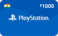 PlayStation Gift Card 1000 INR India - Level Digital