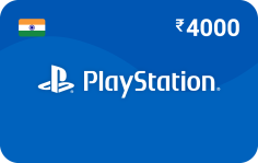 PlayStation Gift Card 4000 INR India - Level Digital