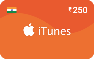 Tarjeta Apple iTunes 250 INR India | Recarga digital - Level Digital