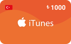 Tarjeta Apple iTunes 1000 TRY Turquía | Recarga -  Level Digital
