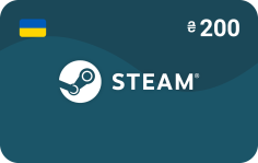 Steam Gift Card 200 UAH Ucrania | Saldo al instante - Level Digital