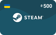 Steam Gift Card 500 UAH Ucrania | Saldo al instante - Level Digital